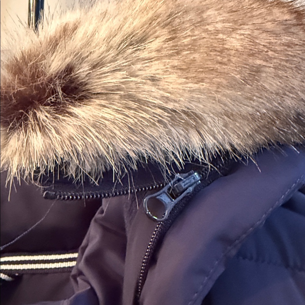 Joules Navy Blue Coat - Picture 3 of 5